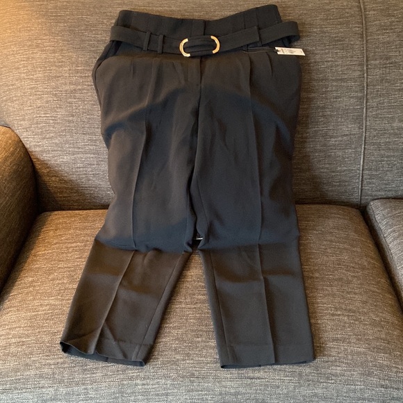 Express super high waisted belted ankle pant size 12s NWT! - Picture 3 of 13